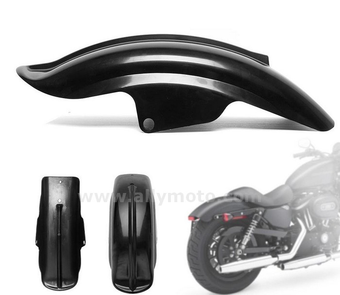 76 Motorcycle Abs Plastic Outstanding Superior Longlife Rear Mudguard Fender Bobber Chopper Harley